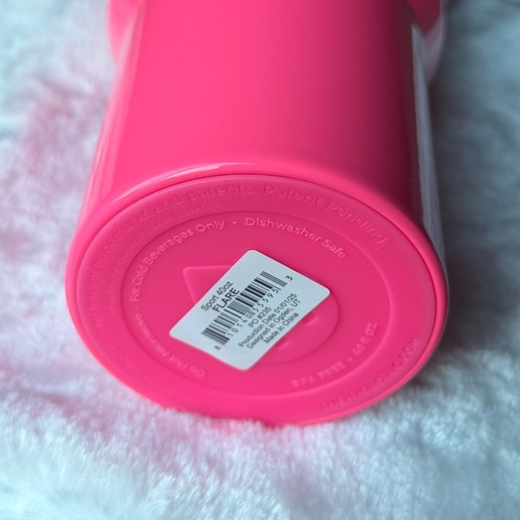 Hydrojug Neon FLARE Glossy Pink 40oz Traveler Sport - Picture 4 of 8